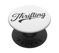 Thrifting es mi lenguaje de Amor prosperando PopSockets PopGrip Adhesivo