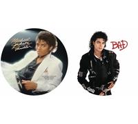 Thriller (Picture Disc) - Bad (Picture Disc) - Michael Jackson Greatest Hits - 2 Vinyl LP Album Bundling