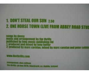 Thrills, The - Don't Steal Our Sun