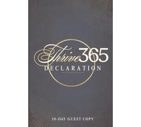 Thrive 365 Declaration - 30 Day Sample