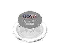 Thrive Not Just Survive John 10:10 Bible Passage Bandera de Estados Unidos PopSockets PopGrip para MagSafe