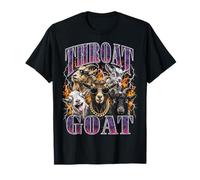 Throat Goat Funny Adult Humor Bootleg Y2K Graphic Camiseta