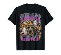 Throat Goat Funny Adult Humor Bootleg Y2K Graphic Camiseta