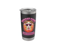Throat Goat Professional Sausage Slurper Novelty Stag Party Vaso térmico de acero inoxidable de doble pared