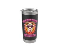 Throat Goat Professional Sausage Slurper Novelty Stag Party Vaso térmico de acero inoxidable de doble pared