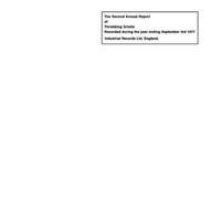 Throbbing Gristle The Second Annual Report of Throbbing Gristle (CD)