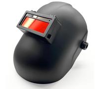 Throne 2.0 - Capucha de soldadura abatible negra con cuchara de azúcar | Casco de soldadura ligero de 2 x 4 | Casco de soldadura abatible extra duradero - Se adapta a tramposos | Lente no incluida