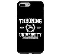 Throning Universidad Cultura Sátira Social Escalada Flex Carcasa para iPhone 7 Plus/8 Plus
