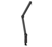 THRONMAX Soporte de brazo profesional Flex S5 para transmisión de juegos y transmisión/soporte de micrófono resistente y universal, negro, azul