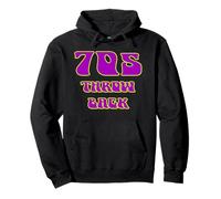 Throw Back de los 70 Sudadera con Capucha