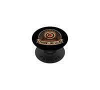 Throw Line Calm Lanzamiento Hacha Diana PopSockets PopGrip Adhesivo