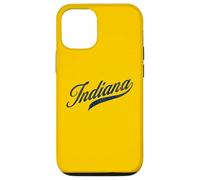 Throwback Vintage Indiana City Adult & Kids Carcasa para iPhone 12/12 Pro