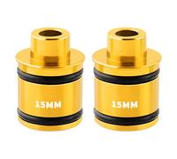 Thru Axle Adapter - 0.83x0.59x0.35x0.2 pulgadas Hub Converter, Bicicletas Accessory, Estable Mountain Bikes Tool | Thru Axle Converter Maintenance Kit for Cycling Enthusiasts Bike Repair Workshop Gear