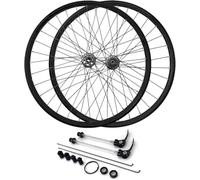Thru Axle/Quick Relase Mountain Bike Wheelset 26/27.5/ 29in Disc Brake Rims Aluminium Alloy Front and Rear Wheel for 8/9/10/11/12/13 Speed Cassette Freewheel(29'')