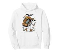 Thru Hiker Hostal Humor Sudadera con Capucha
