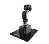Thrustmaster AVA F/A-18 Super Hornet Flightstick - Joystick Profesional para PC (Base Modular AVA de Metal, Réplica del F/A-18C Hornet, Licencia Oficial Boeing, Sensores Magnéticos H.E.A.R.T) Negro