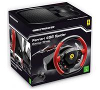 Thrustmaster - Ferrari 458 Spider Negro, Rojo USB Volante + Pedales Xbox One