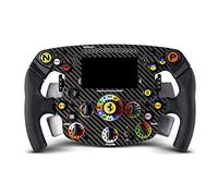 Thrustmaster Formula Wheel Add-On Ferrari SF1000 Edition, Volante Réplica, PS5, PS4, PC, Pantalla y Panel LED, Placa Frontal 100% Fibra de Carbono, con Licencia de Ferrari
