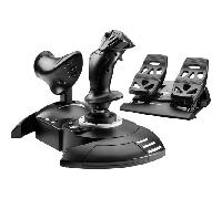 Thrustmaster T.Flight Full Kit X Negro USB Palanca de mando Analógico/Digital PC, Xbox