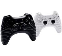Thrustmaster - Pack De 2 Gamepad T Inalámbricos, Color Negro/Blanco (PS3, PC)