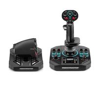Thrustmaster Sol-R 4 HOTAS - Sistema de Vuelo para PC (Joystick de Precisión y Palanca de Potencia Independiente, 16 Botones de Acción, Plug & Play) Negro