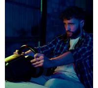 Thrustmaster 4160781 mando y volante Negro USB Volante + Pedales Analógico PC, PlayStation 4, PlayStation 5