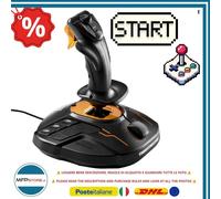 Thrustmaster T16000M FCS Joystick Simulador Vuelo USB H.E.A.R.T Magnético Negro