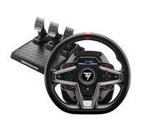 Volante - Thrustmaster T248, Con pedales, Dynamic Force Feedback, 4 Modos de presión, PS4, PS5 y PC, Negro