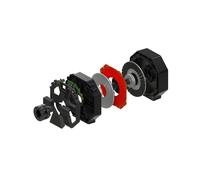 Thrustmaster - T598X Negro USB Volante + Pedales Analógico/Digital PC, Xbox