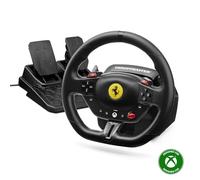 Thrustmaster T98 Ferrari 296 GTS - Volante y Pedalier - XBOX y PC | Volante para principiantes, con licencia oficial Ferrari, resistencia lineal, centrado automático, levas de cambio