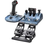 Thrustmaster TCA Captain Pack X Airbus Edition + TFRP Rudder Pedals Bundle - Pack de Simulación de Vuelo Completo para Xbox Series X|S y PC - Réplicas Oficiales Airbus A320neo