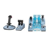 Thrustmaster TCA Officer Pack Airbus Edition - Stick y Acelerador - PC TCA Quadrant Add-On Airbus Edition - Manette des gaz - PC
