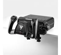 Thrustmaster TCA Sky Yoke - Palanca de mando y acelerador para PS5 y PC | Controlador de simulación de vuelo, primera palanca de mandos para PS5, 7 ejes, rueda de compensación, control de timón