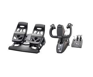 Thrustmaster TFRP T.Flight Rudder Pedals - PS5, XBOX y PC TCA Yoke Pack Boeing Edition - Yoke y Cuadrante - XBOX y PC