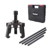 Thsakzo Juego De Extractores Equilibradores ArmóNicos,Herramienta Extractora De Equilibrador ArmóNico,Juego De Extractor De Polea De Amortiguador ArmóNico Extractor De 3 Mordazas