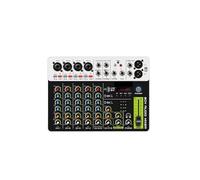THSDXC84461 - Controlador Dj Mezclador 5.0 Bluetooth 48V Phantom Power Bajo Ruido Inferior para Mezclar Consola PC Grabación