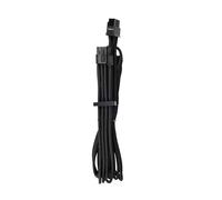 Thsion Cable individual PCIe para fuentes de alimentación Corsair - Proceso de grabación en relieve Cables PCIe (conector dual de 6 + 2 pines) Fuente de alimentación - Negro