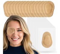 THSIREE 45 parches adhesivos para adultos, parche médico desechable transpirable para ambliopía, ojo perezoso, vendajes adhesivos sin látex para adultos, tamaño regular 3.3 x 2.3 pulgadas, color piel