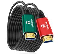 Thsucords 4K HDMI Fibra óptica de Cable 75M, Cable HDMI 2.0 Compatible con UHD 4K @60Hz HDR/18Gbps/4:4:4/3D/ARC/HEC/para RTX 3080/3090 Xbox Series X PS11 Denon AV Receptor LG Samsung Sony TV