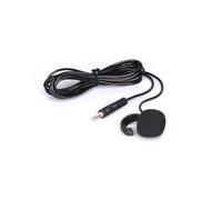 ThtRht Micrófono de armónica de 3,5 mm, clip de anillo, soporte para dedos, micrófono de flauta, micrófono de instrumento de viento con cable, micrófono para blues, armónica, boca, órgano, flauta C