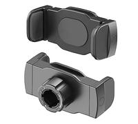 ThtRht Paquete de 2 Soportes de teléfono con Clip de Montaje de rótula de Repuesto de 17 mm de Cabeza de Bola giratoria con Tuerca Fija para Cargador inalámbrico de Coche, Abrazadera de teléfono