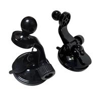 ThtRht Paquete de 2 soportes para parabrisas de navegador GPS con adaptador de conector de cabeza de bola de 17 mm, ventosa para pantalla táctil Garmin Nuvi, unidad de navegación, Drivesmart, Dash Cam