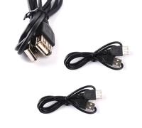 ThtRht Paquete de 3 cables de extensión USB 2.0 tipo A macho a hembra, cable extensor con fuente de alimentación de transferencia de datos para impresora, mouse, teclado, pantalla, proyector, luces