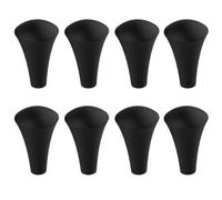 ThtRht Paquete de 8 puntas de silicona de goma de repuesto para RAM X-Grip soporte de teléfono de pinza dura para bicicleta, motocicleta, tableta, abrazadera de brazo de reparación