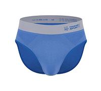 THUASNE - Calzoncillos Deportivos Seamless para Hombre - Sin Costuras - Reducción de la Fricción - Calzoncillos técnicos, Ligeros y Transpirables - Azul, S