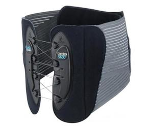 Thuasne LombaStab - Cinturón de apoyo lumbar (2 cinturones de cintura 120-140 cm, altura 21 cm, mantiene la espalda