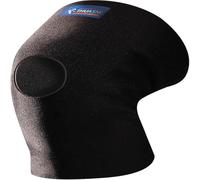 THUASNE Rodillera deportiva abierta, negro, L | Sujeción ligera o media, para deportes de bajo impacto, ligereza, tejido elástico y transpirable