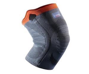 THUASNE - Rodillera Deportiva Tejida con Soporte Reforzado - Soporte y Comodidad para la Rodilla - Tejido Elástico, Ballenas Laterales Flexibles - Uso Simple - Dispositivo Médico CE - Talla- XL