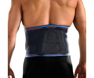 THUASNE Sport - Cinturón De Soporte Lumbar - Lumbalgia, Esguince Lumbar o Discal, Dolor De Espalda - Férulas Dorsales y Abdominales - Índice De Soporte 3/3 - Dispositivo Médico CE - Talla M