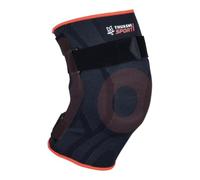 THUASNE Sport - Rodillera Ligamentaria Reforzada - Lesiones Ligamentarias, Rodilla Inestable - Montantes Articulados Rígidos Laterales - Índice De Soporte 3/3 - Dispositivo Médico CE - Talla S